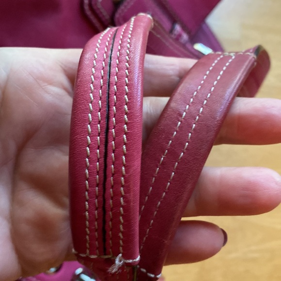 Coach bag #G0973-F13732 leather, 15x9x4,5”, pre-owned, somewhere changed color - Picture 16 of 17